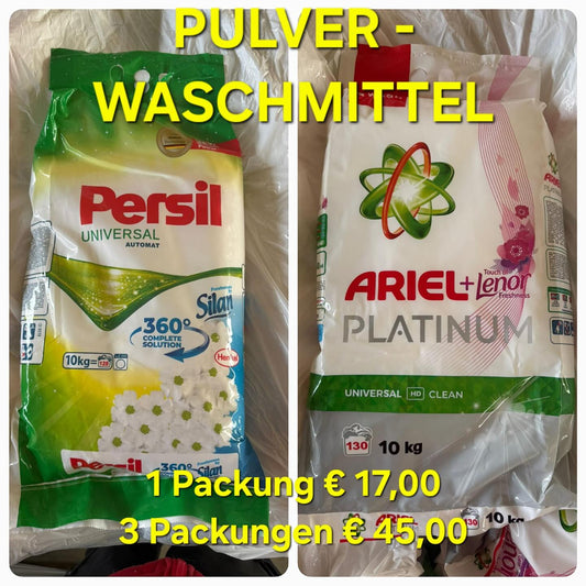 3er Pack - Pulver Waschmittel - Nur Abholung Möglich!