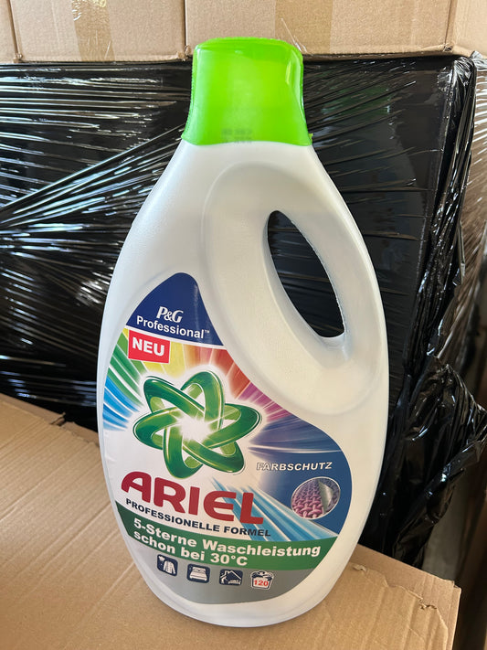 (NUR ABHOLUNG) 1x Colour Ariel Waschmittel | 5,6L pro Flasche | 120 Waschgänge | (bestimmte Stückzahl wählen)