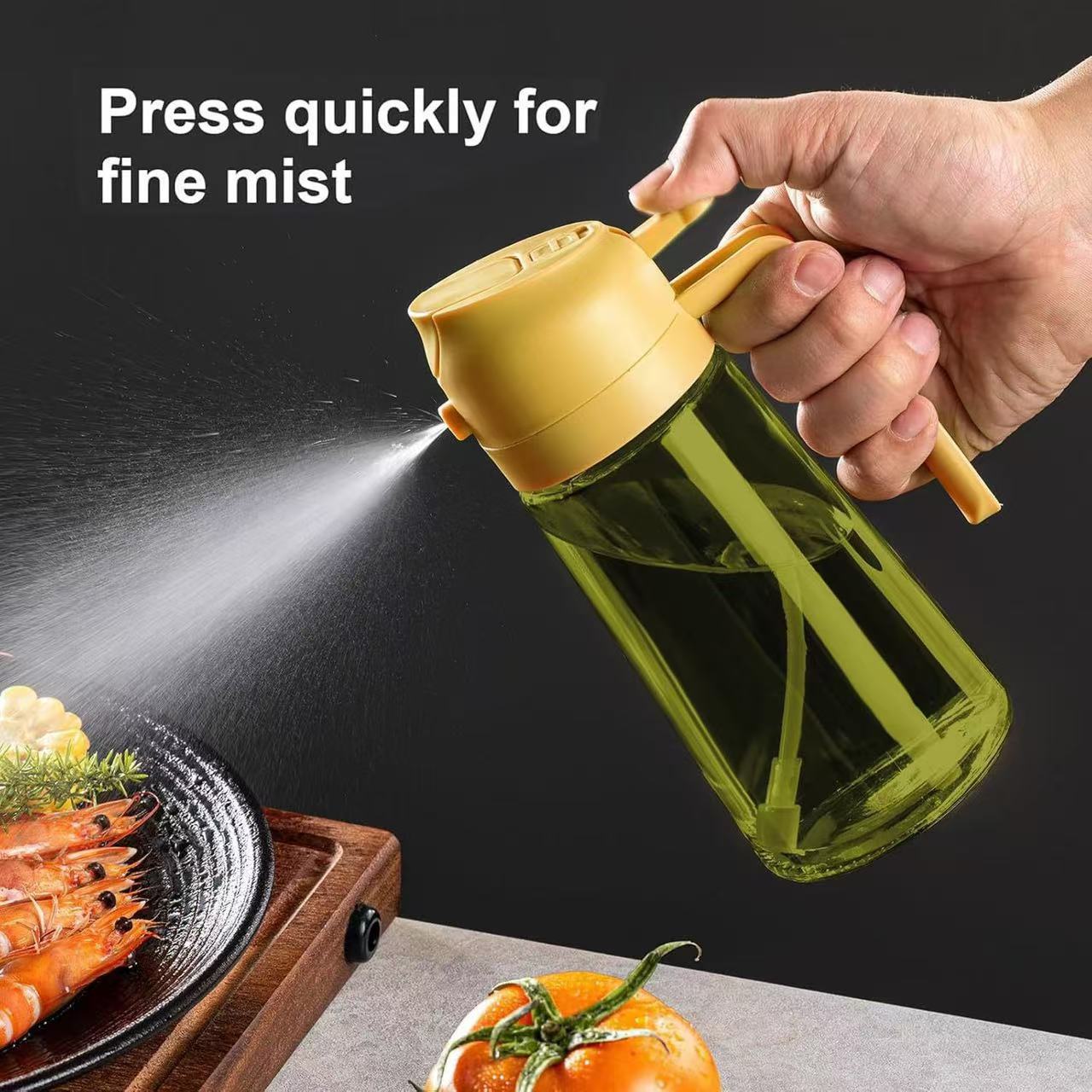 Ölsprühflasche aus Glas 300ml