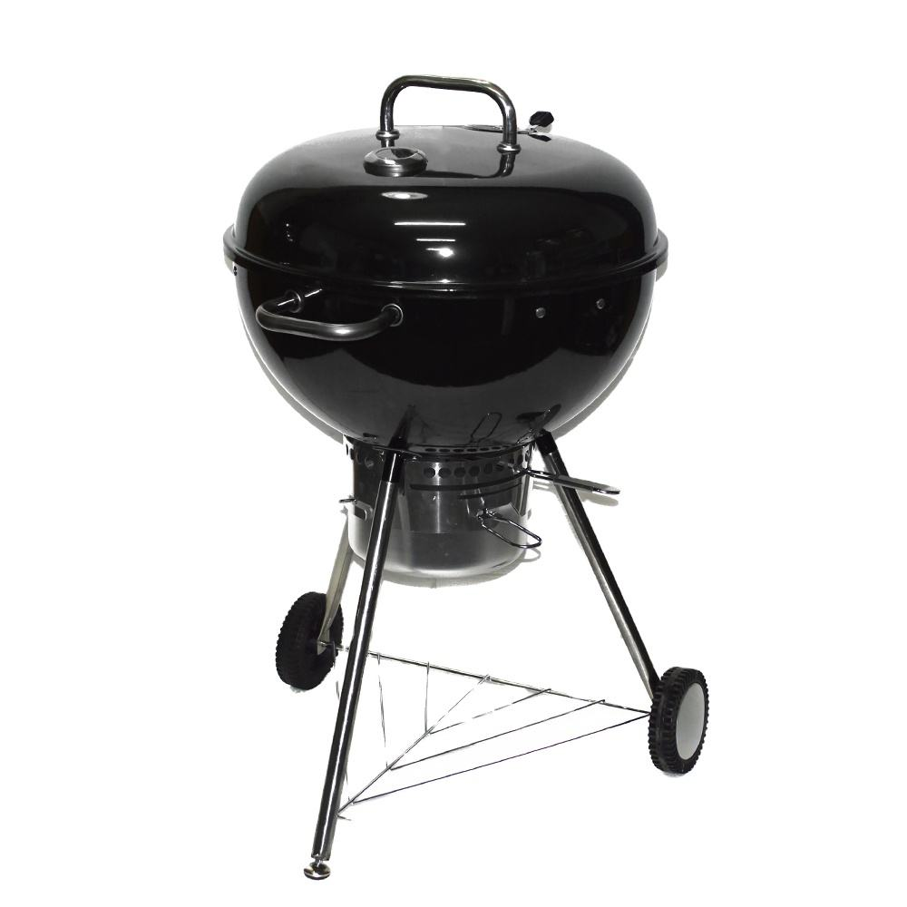 Kugelgrill mit Trolley und Smoker-Funktion