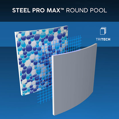 Bestway Pool 3.66m x 1.22 rund