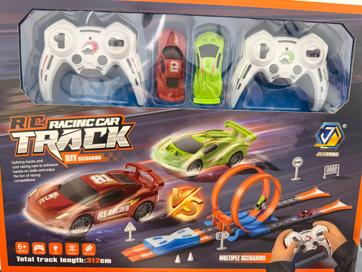 Spielzeugbahn mit Controller